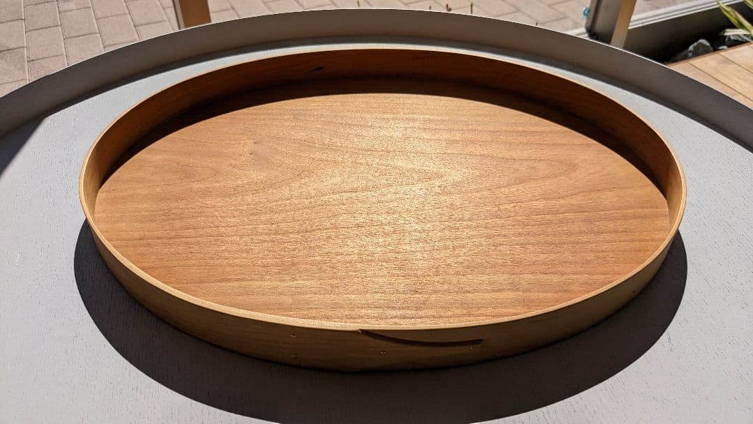 広松木工 シェーカーオーバルトレイ 大