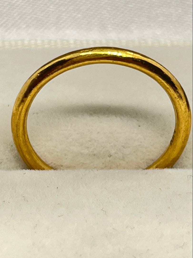 kaka オーダー無地リング 約3g指輪 刻印ありハンドメイド 2/2