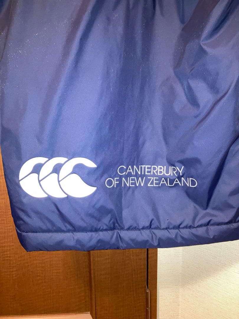 Canterbury カンタベリー ロングベンチコート ネイビー サイズL