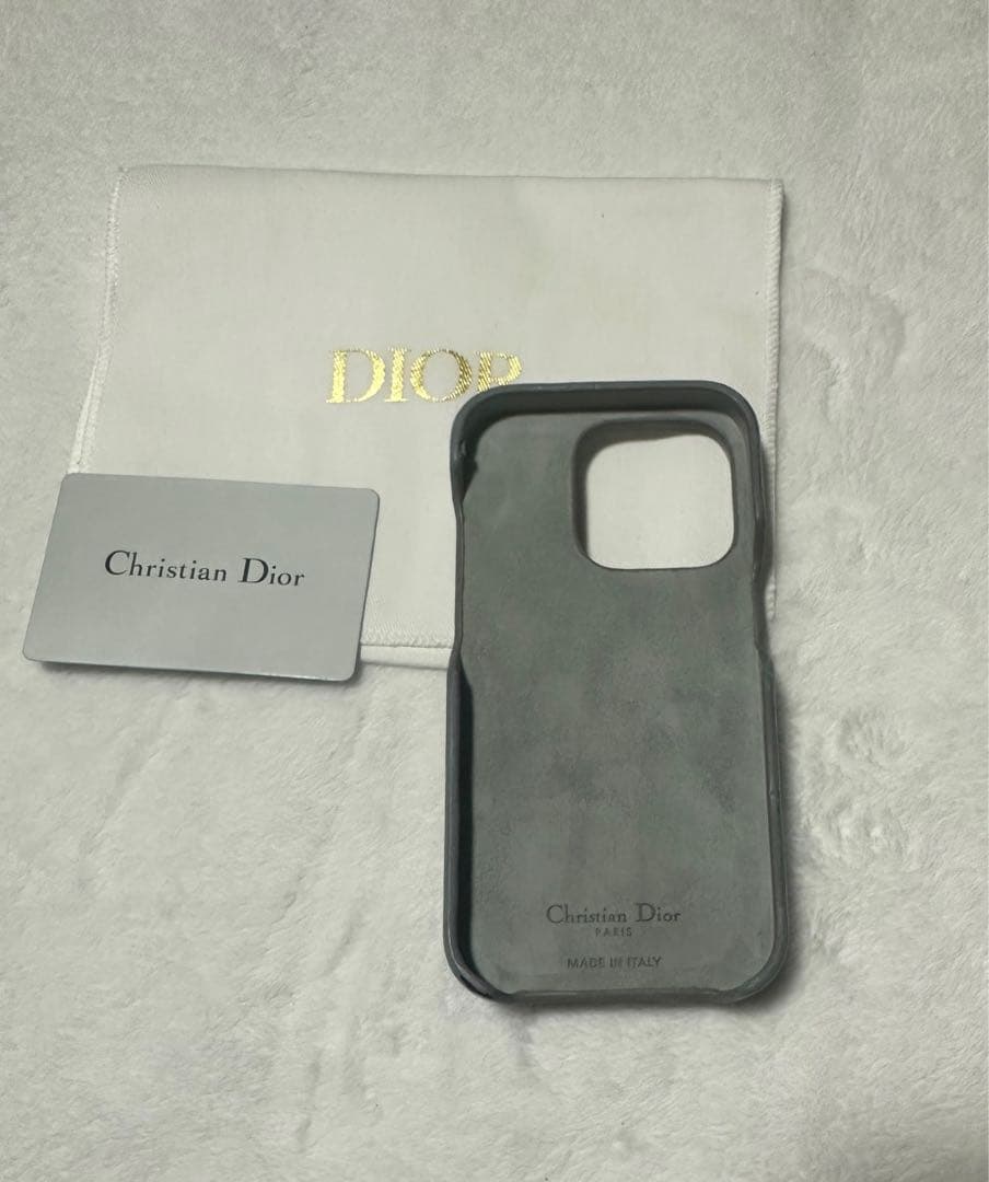 最終価格 DIOR iPhone14プロ トロッター サドルケース