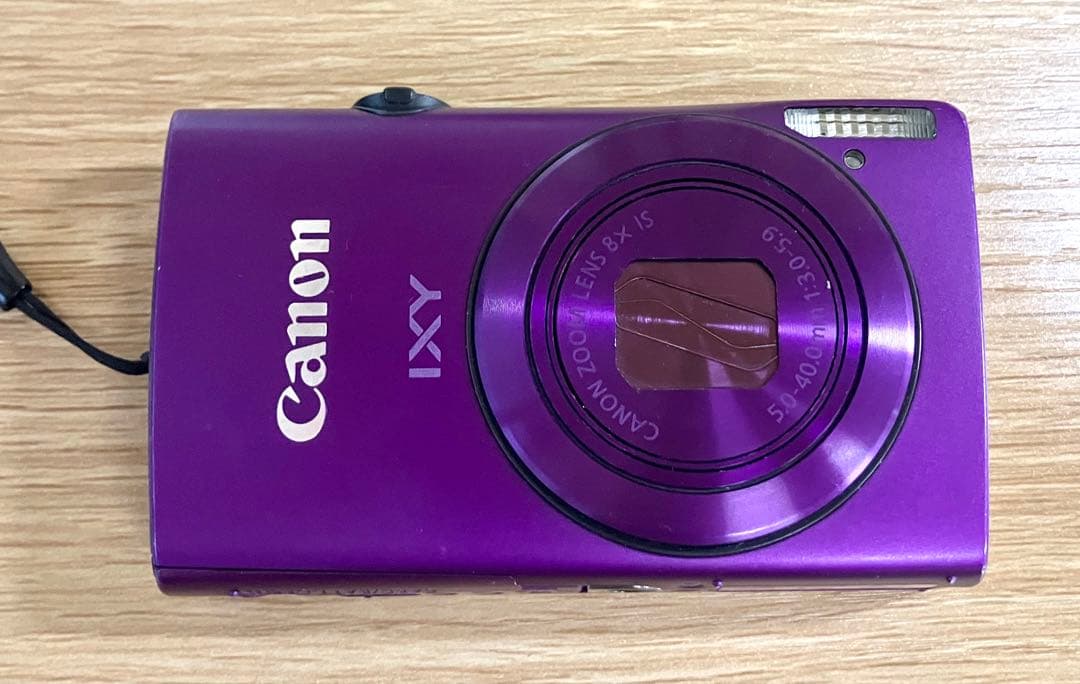 動作確認済 Canon IXY600F デジカメ パープル デジタルカメラ
