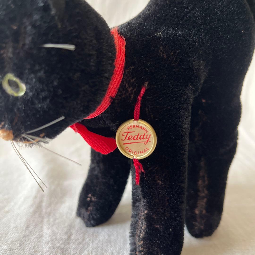 アンティーク　ドイツ　黒ねこ　トムキャット