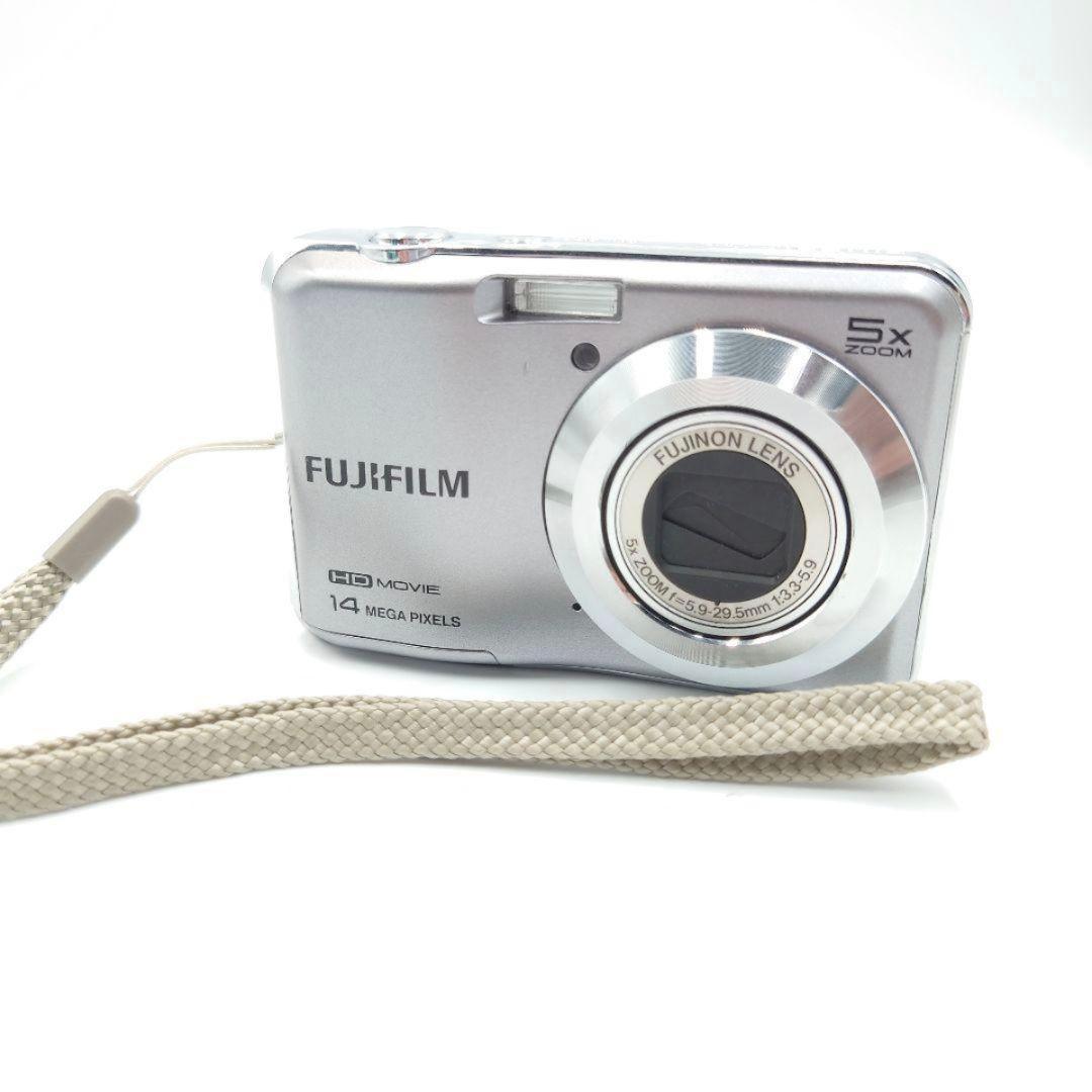 【完全動作品】FUJIFILM FINEPIX AX600 シルバー コンデジ