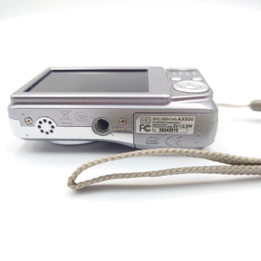【完全動作品】FUJIFILM FINEPIX AX600 シルバー コンデジ