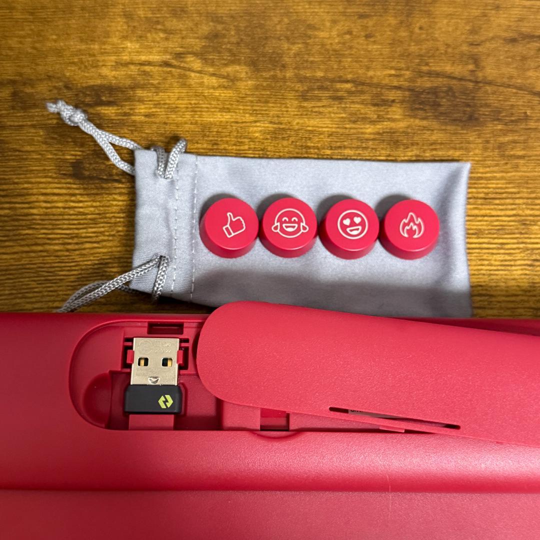 美品 ロジクール POP MOUSE & KEYS ローズ キーボード マウス