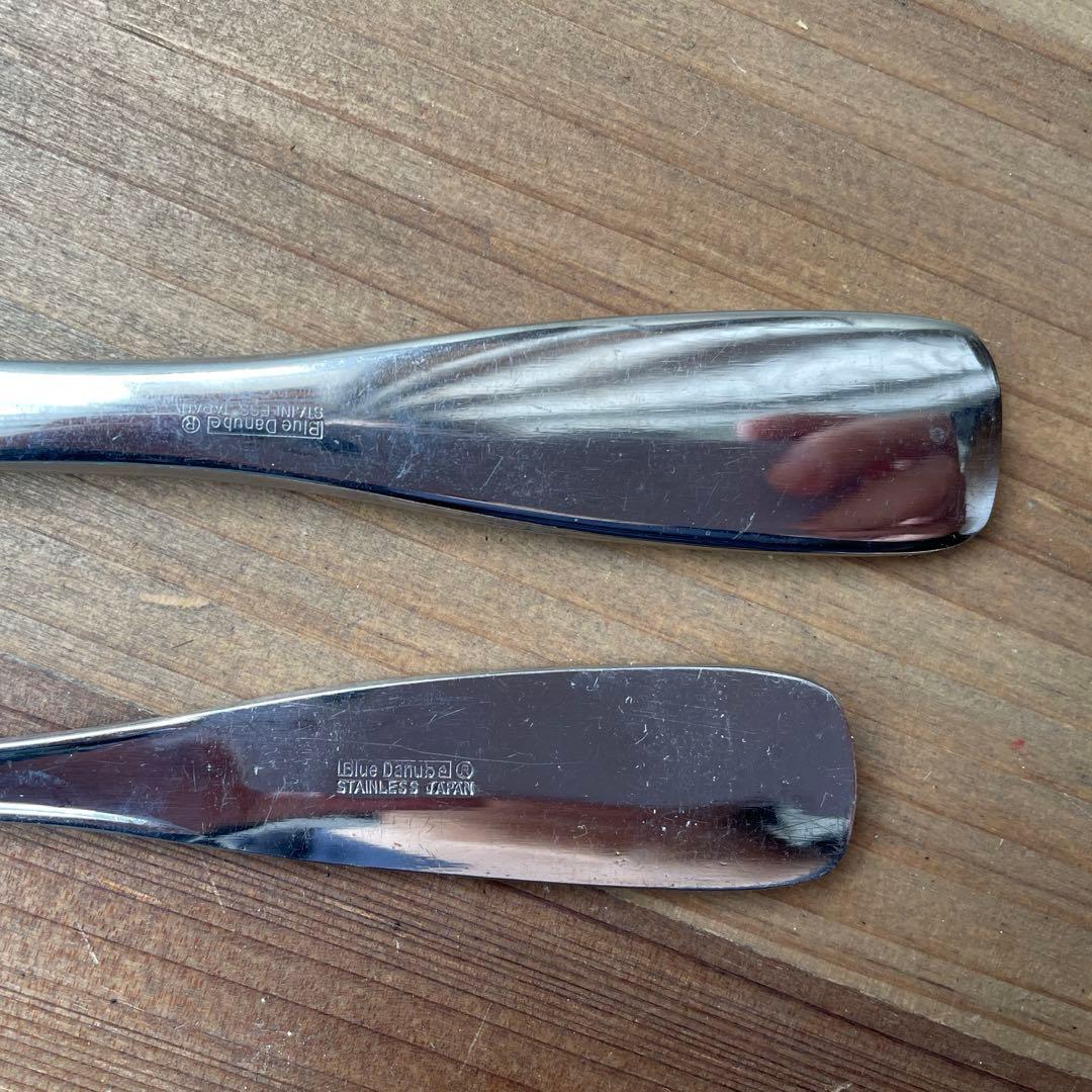 ブルーダニューブ　BlueDanube フォーク　ナイフ　カトラリー　3セット