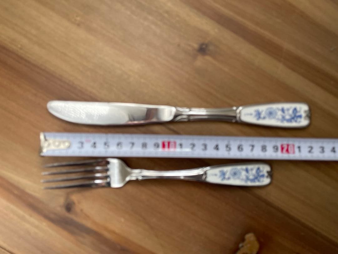 ブルーダニューブ　BlueDanube フォーク　ナイフ　カトラリー　3セット