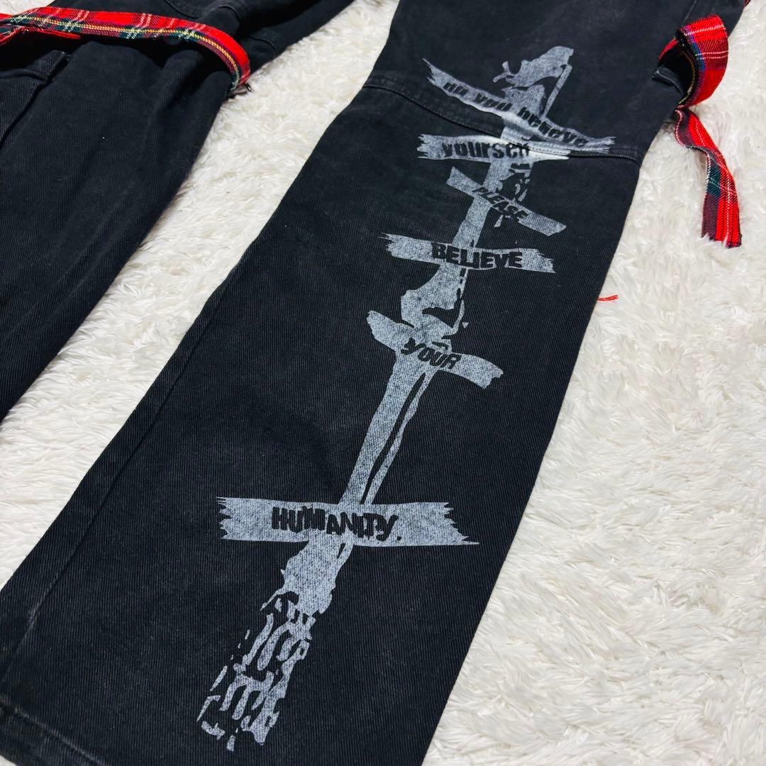 希少 Sex pot Revenge ボンテージ パンツ チェック y2k