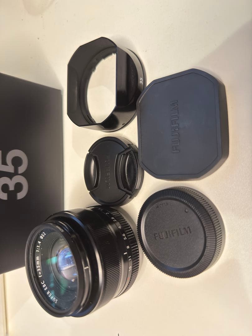 FUJINON XF35mmF1.4 R フィルター付き