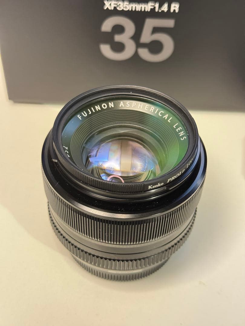 FUJINON XF35mmF1.4 R フィルター付き