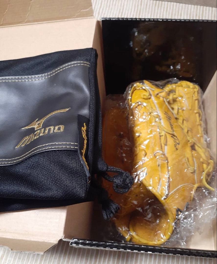 最終値下げミズノプロ硬式外野用グローブ左投げ