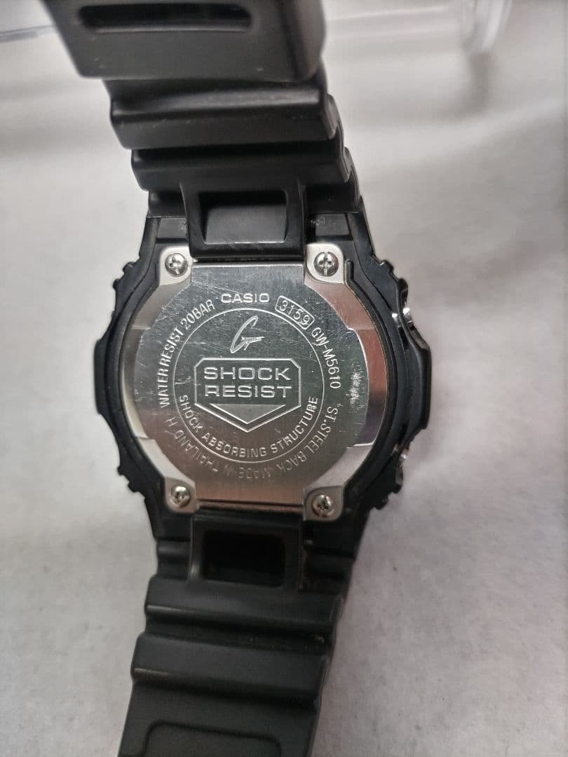G-SHOCK GW-M5610 オールブラック CASIO 電波ソーラー