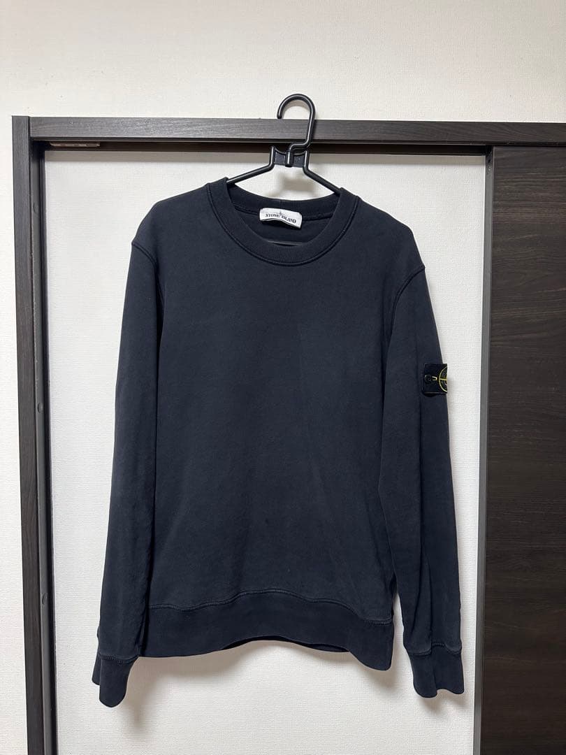 STONE  ブラック スウェット　sサイズ