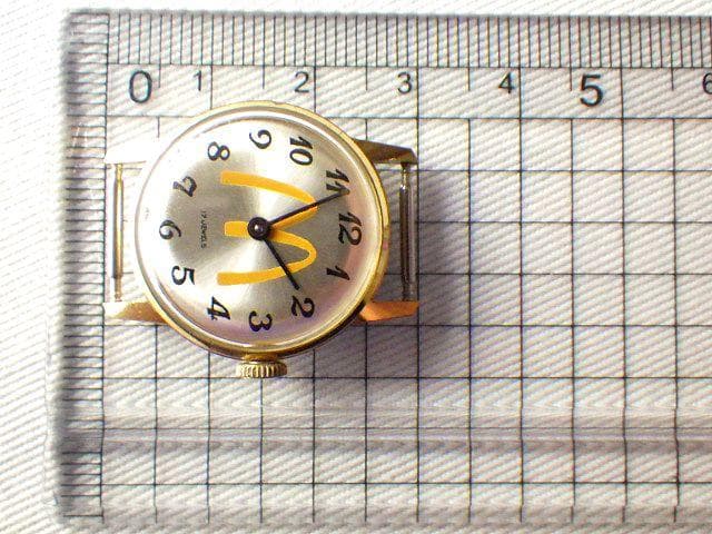 【1970年代頃】ヴィンテージ マクドナルド McDonald's 手巻き腕時計