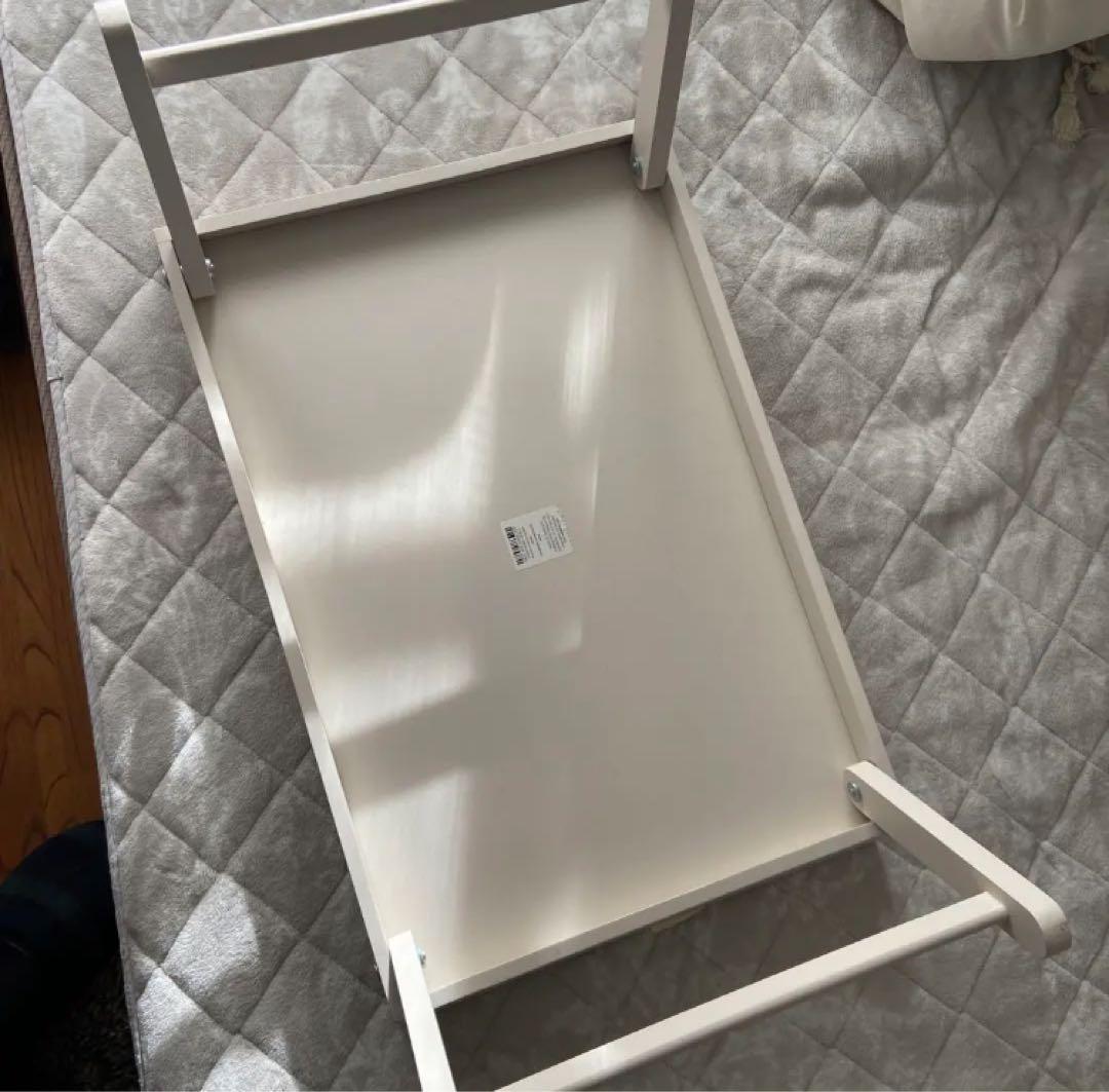 【廃盤/希少】ローラアシュレイ　木製折りたたみ　トレイテーブル　ウッデンクリーム