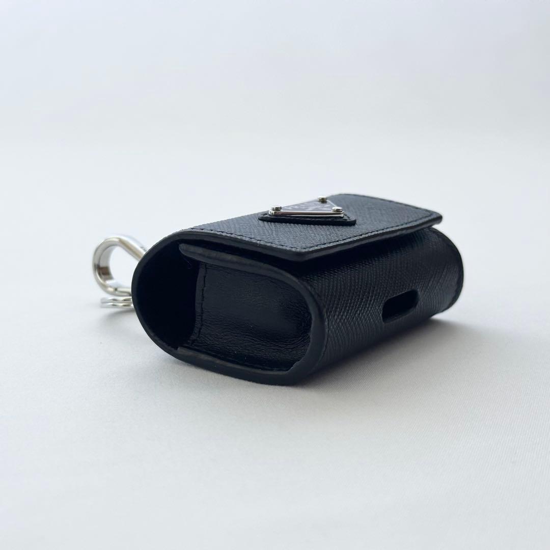 【美品】PRADA AirPods ケース サフィアーノトライアングル