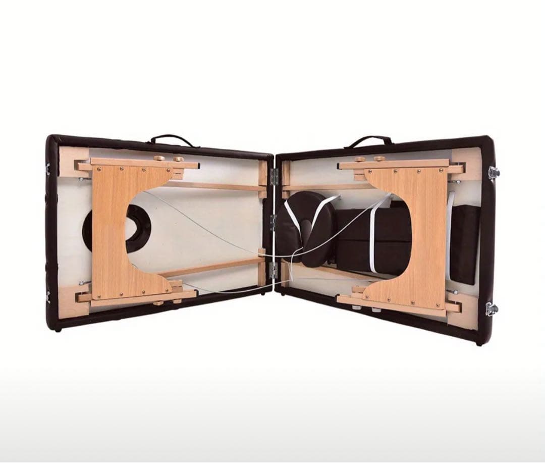 折りたたみマッサージベッドグレー