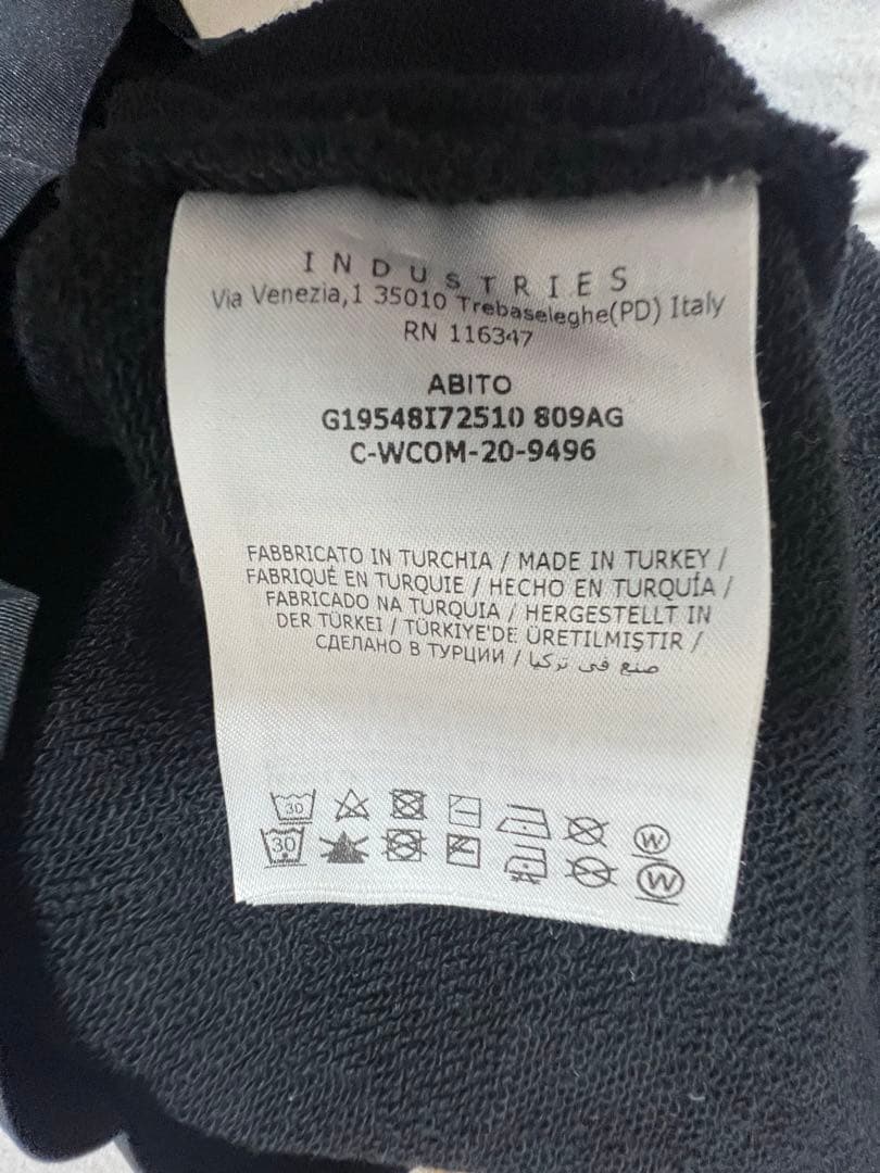 moncler モンクレール ワンピース　パーカー 黒