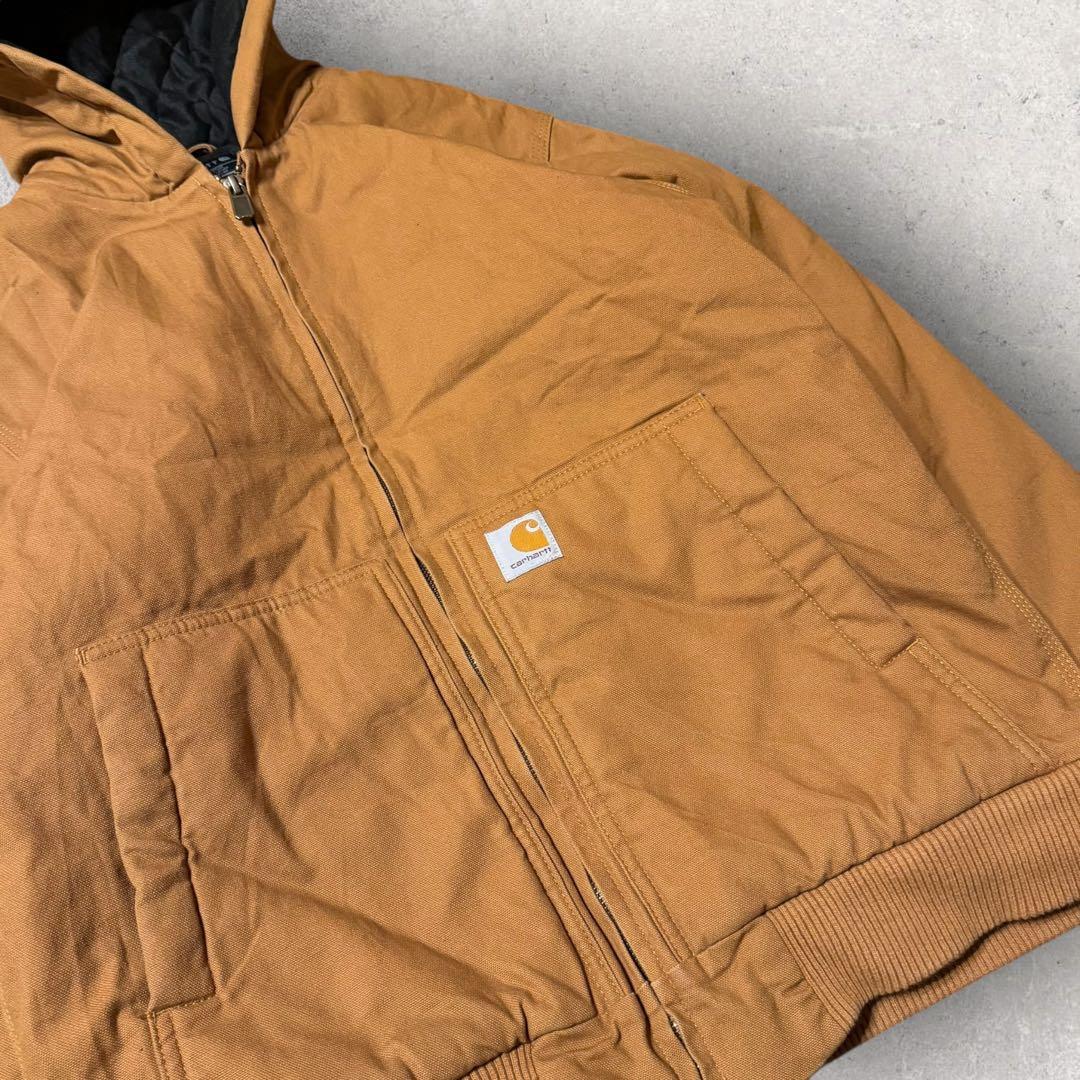 【カーハート】アクティブジャケット　レディースS相当　裏地キルティング　中綿 i