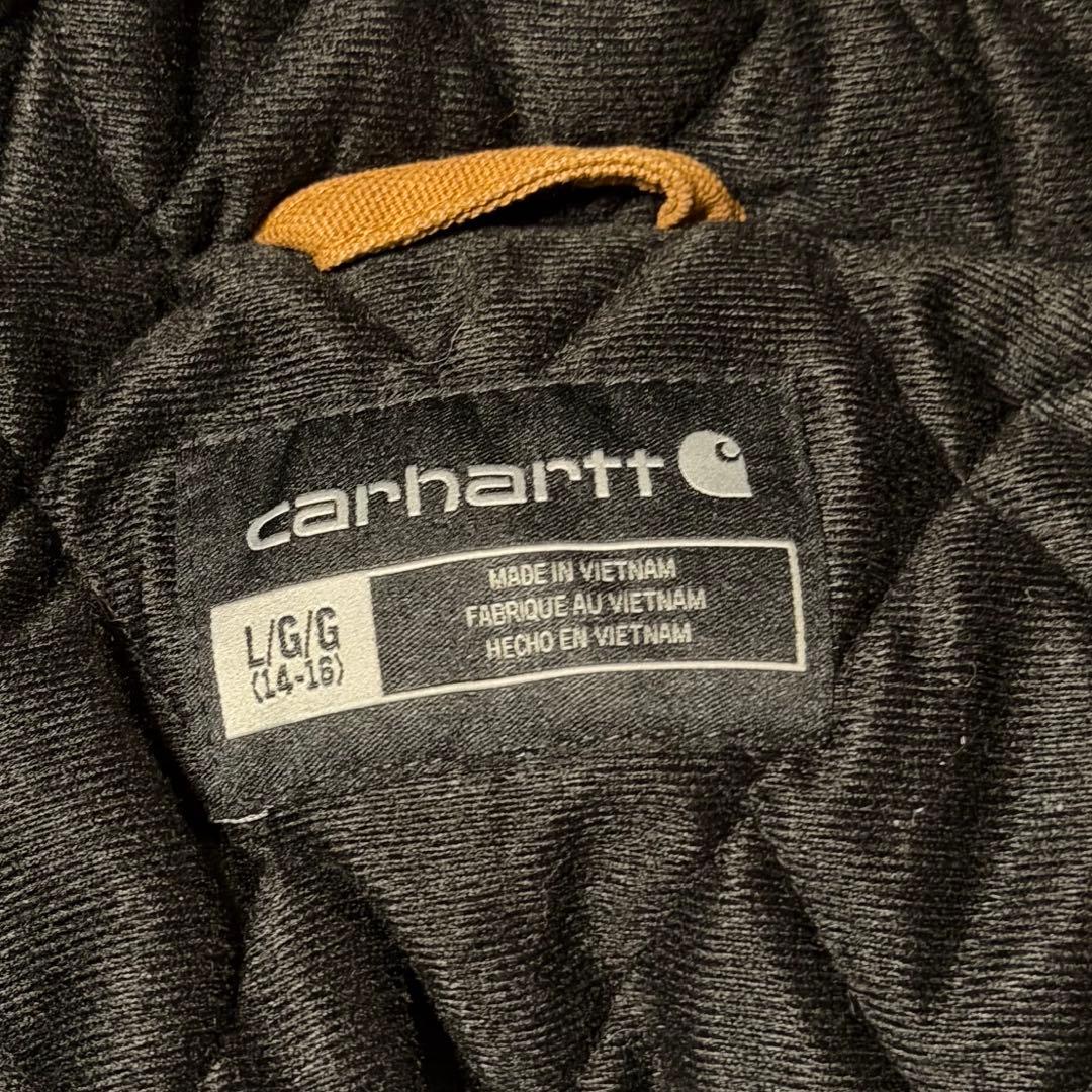 【カーハート】アクティブジャケット　レディースS相当　裏地キルティング　中綿 i