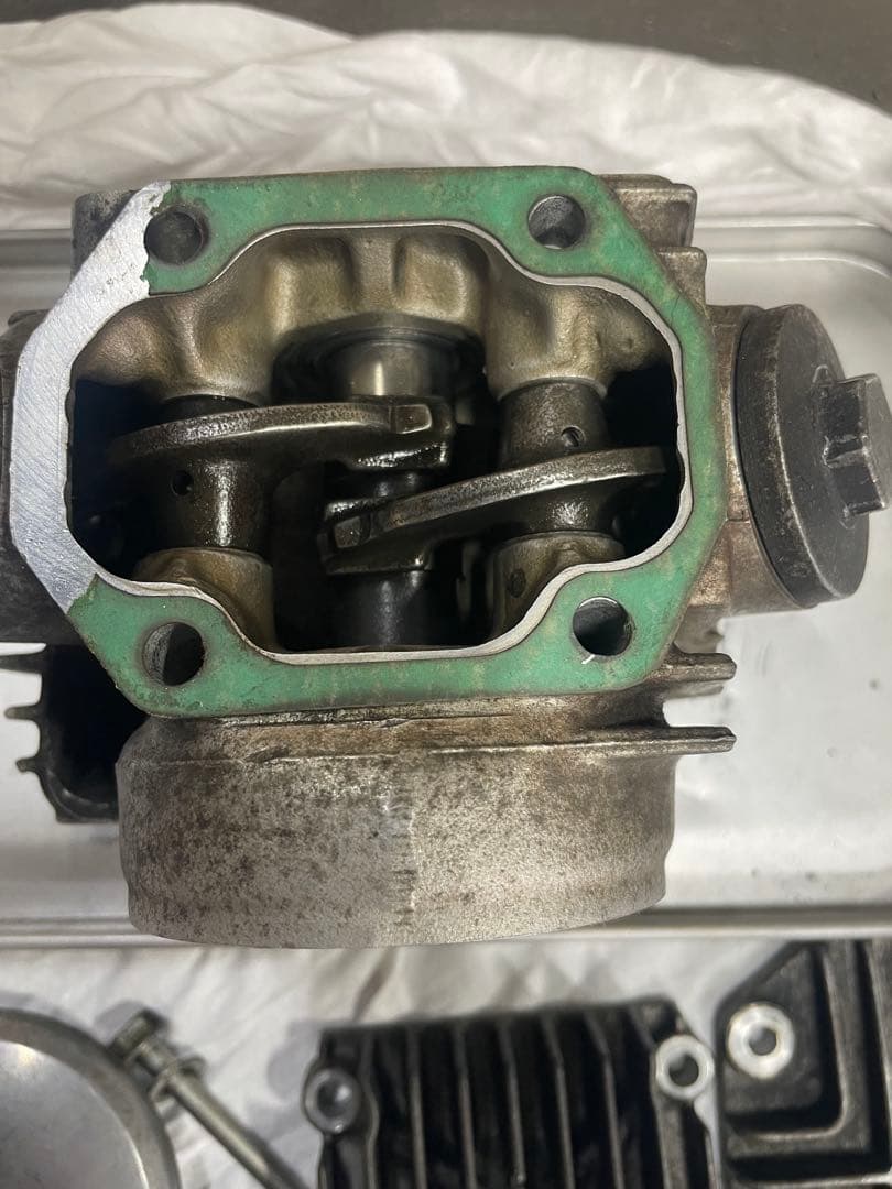 CD90S 純正シリンダーヘッド　武川ハイカム付き