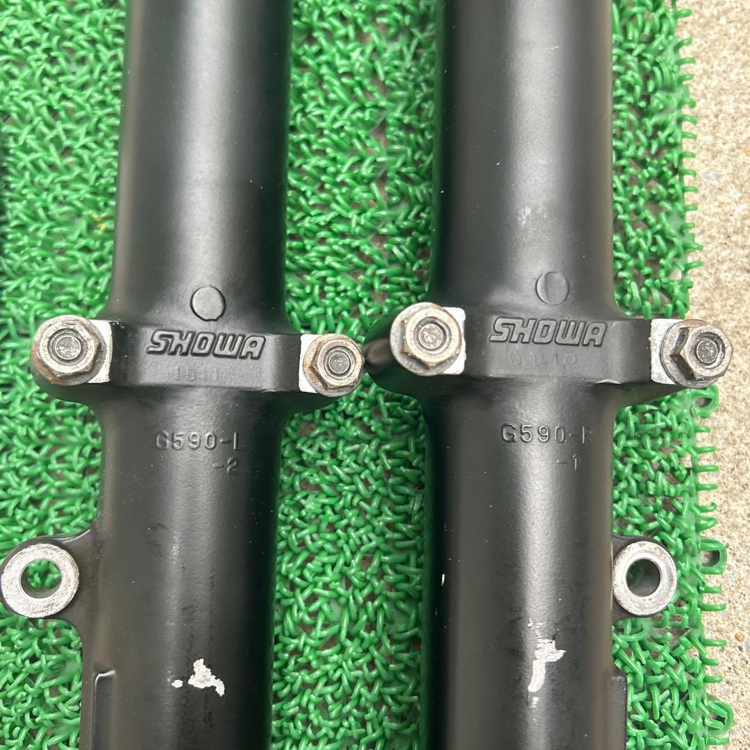 2002年式 ハーレーXL883 純正フロントフォーク ダブルディスク 39mm