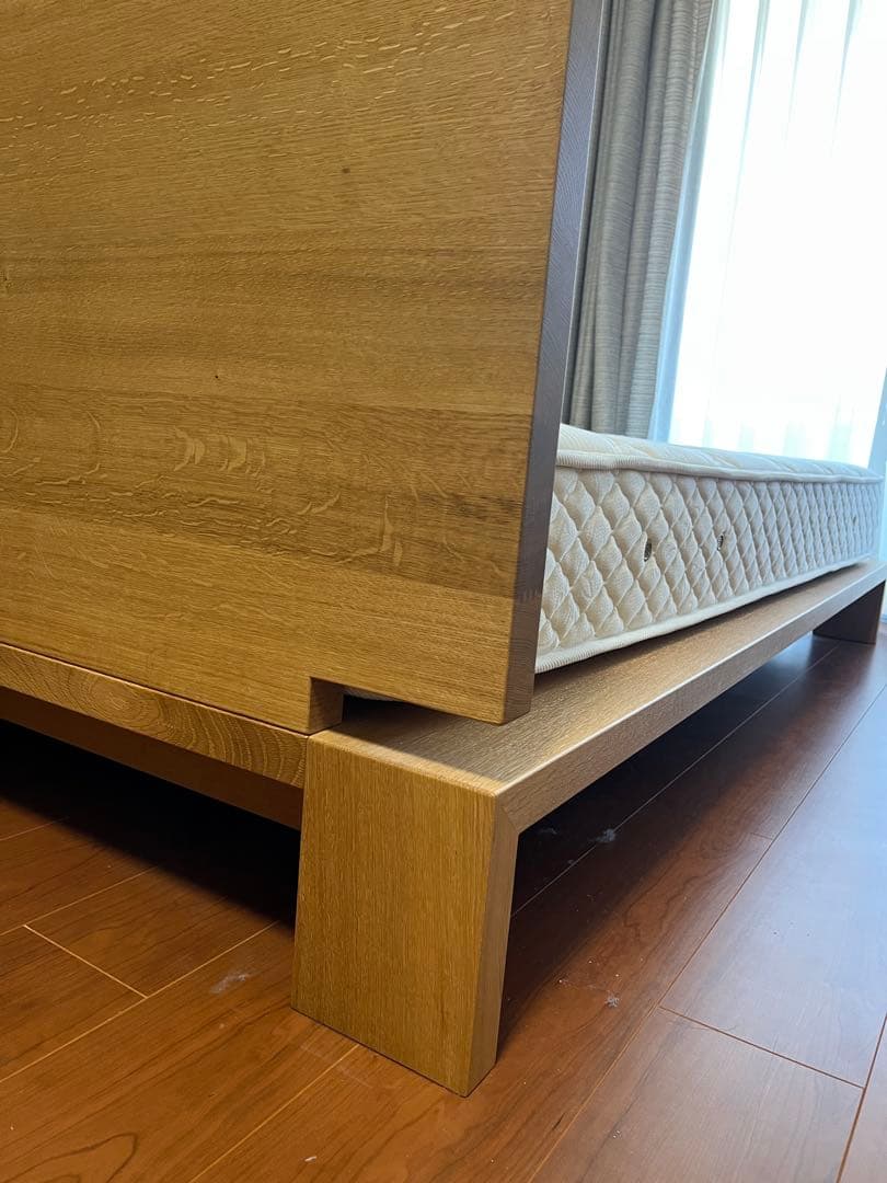 家具蔵　KAGURA 木製セミダブルベッドフレームとマットレス