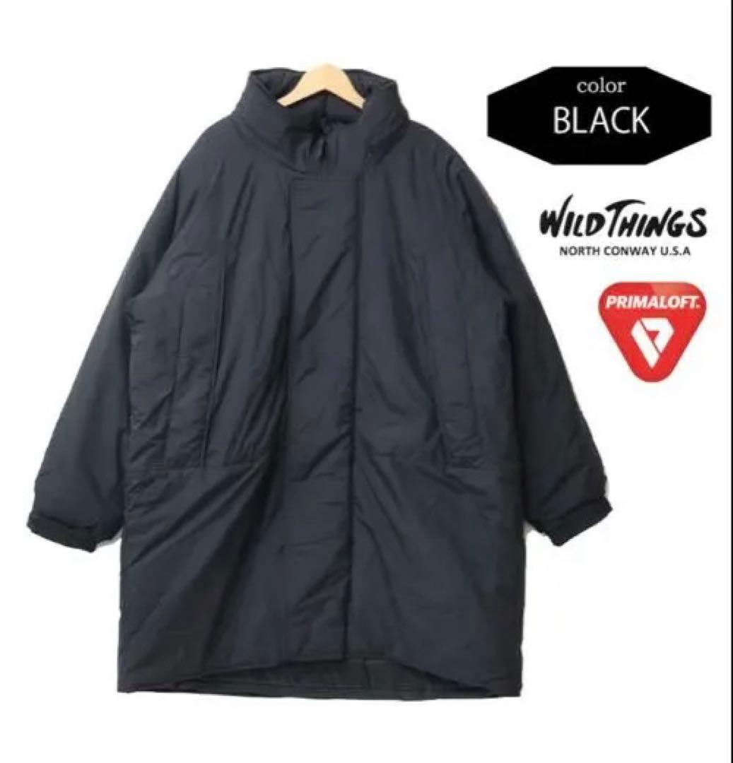WILD THINGS MONSTER PARKA M ブラック
