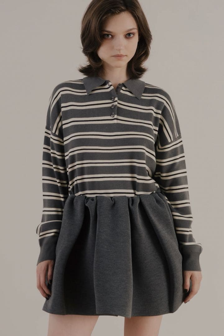 トップス THE TOE Goethe Stripe Knit