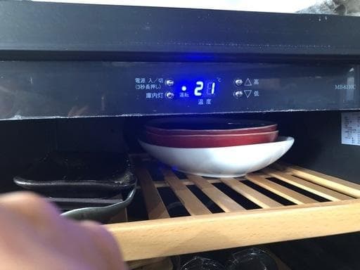 エクセレンス 三ツ星貿易 ワインセラー MB-6110C