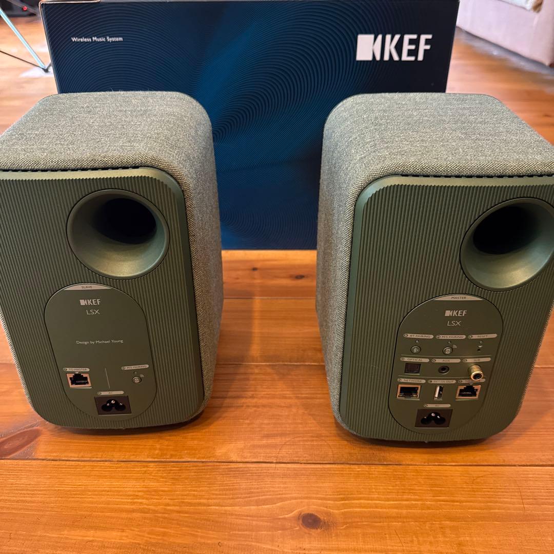 KEF LSX オリーブグリーン 美品