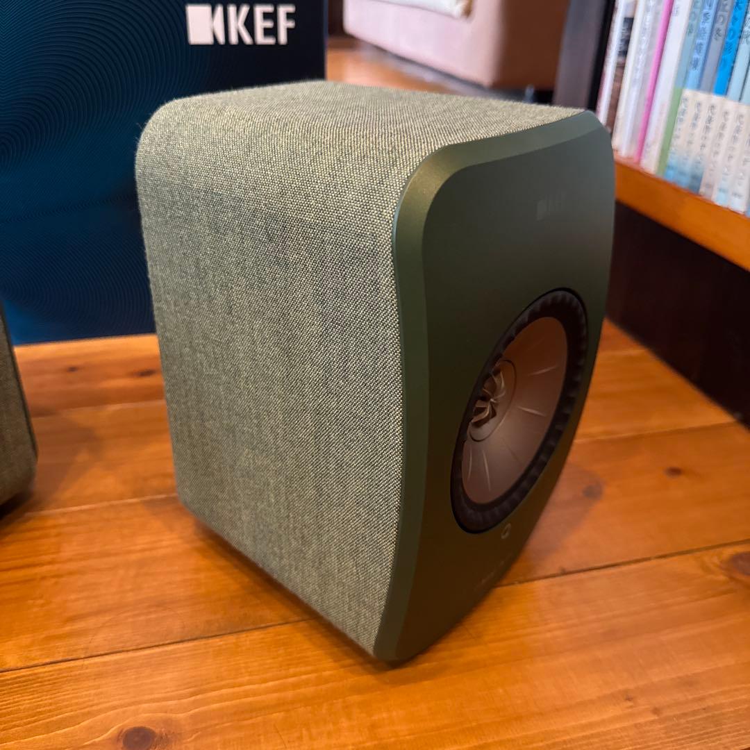 KEF LSX オリーブグリーン 美品