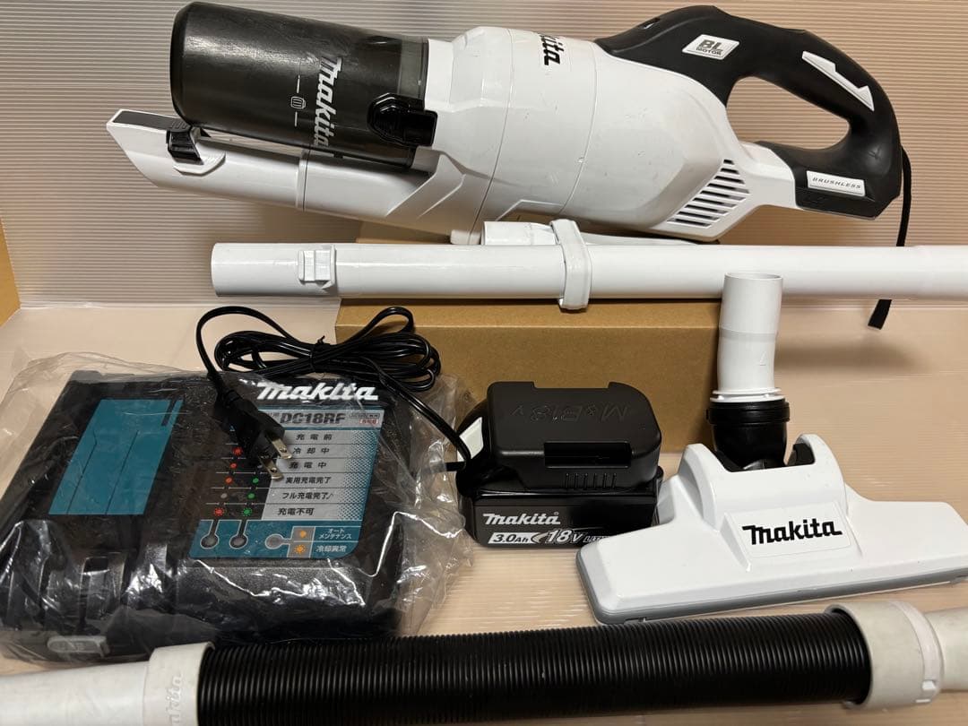 マキタ CL286FD 掃除機 クリーナー 充電器 バッテリー セット