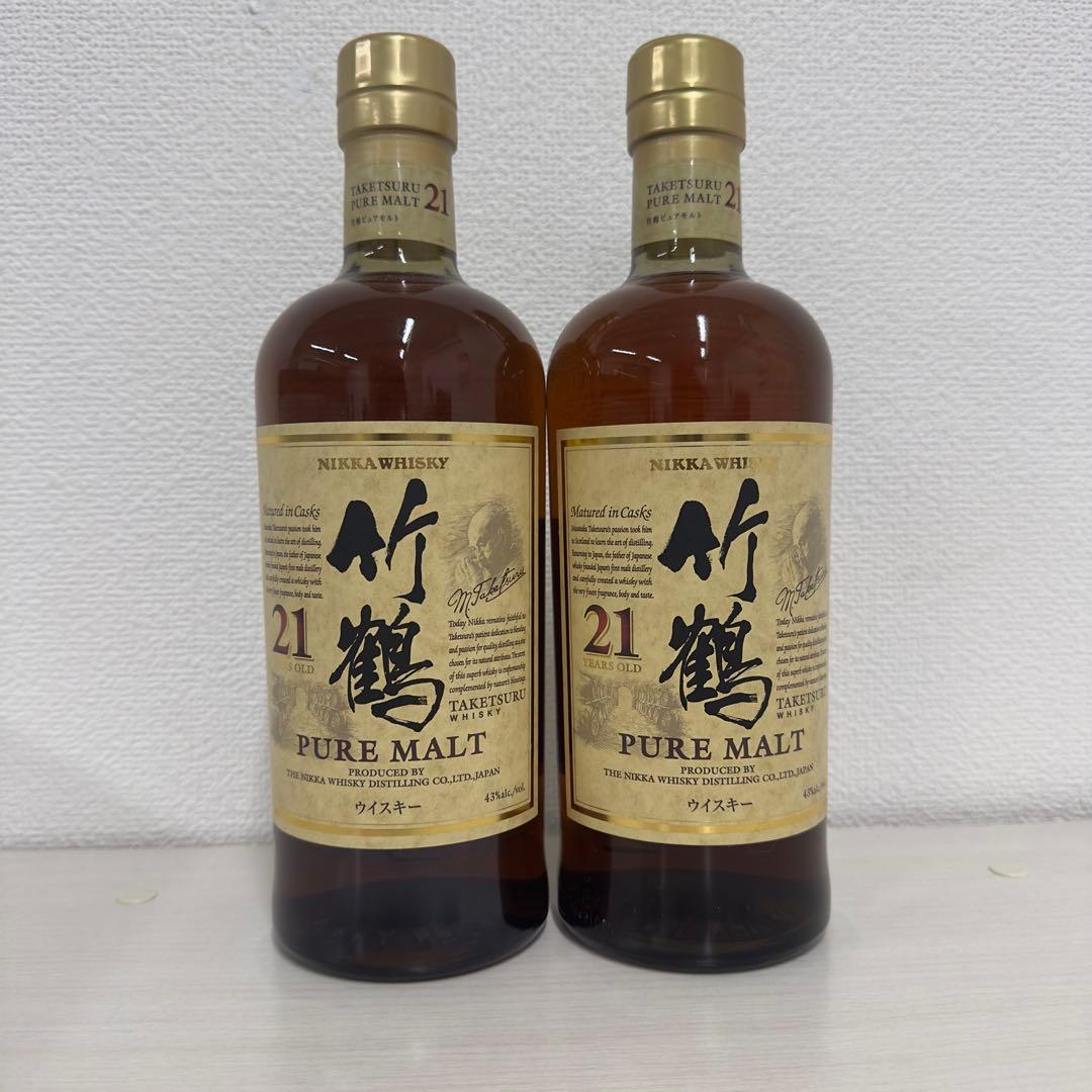 竹鶴21年ピュアモルト 700ml 【1本】