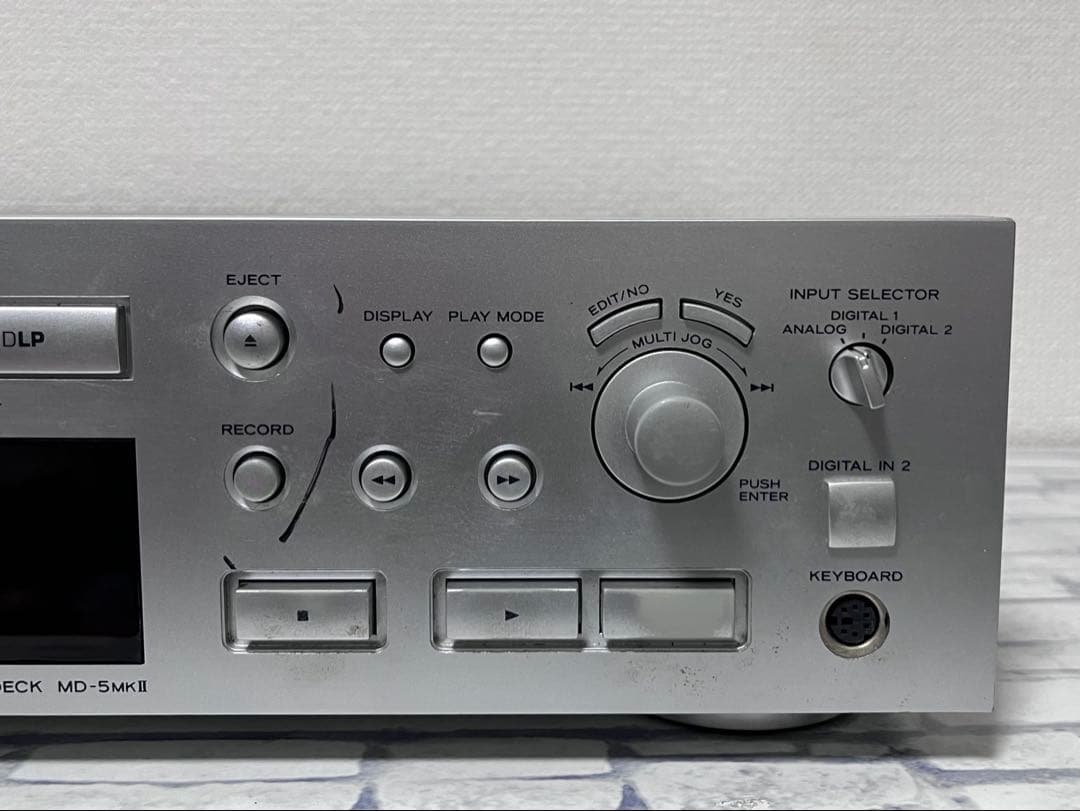 ①おまけ付き　稼働品　TEAC MDレコーダー　MD-5MKⅡ