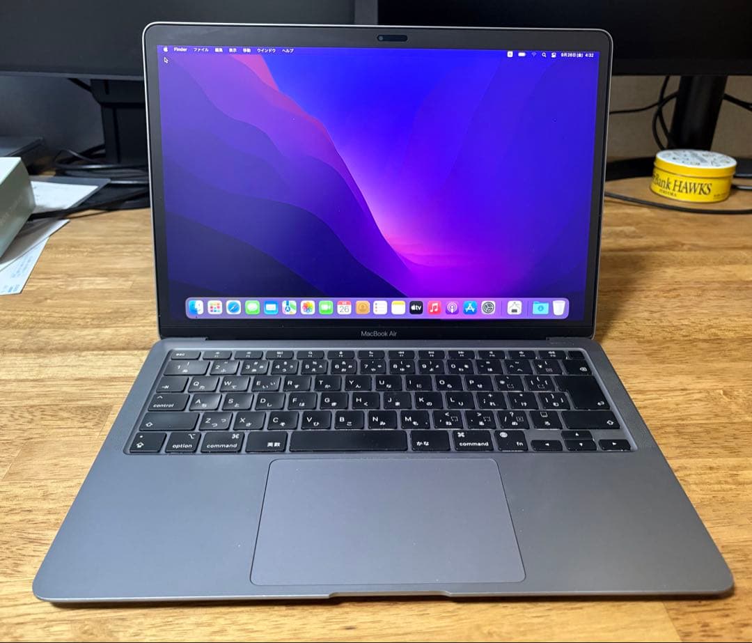 MacBook Air, M1, 13インチ スペースグレー