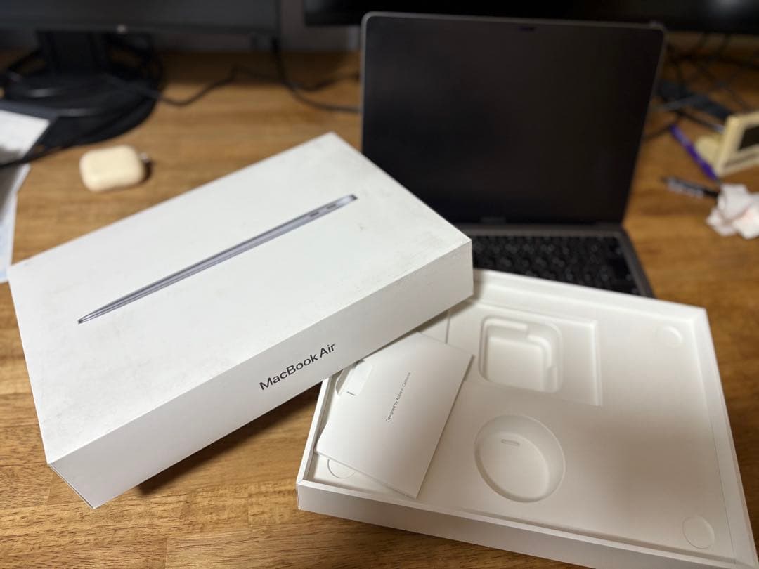 MacBook Air, M1, 13インチ スペースグレー