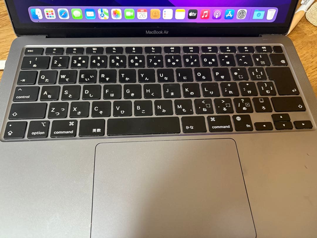 MacBook Air, M1, 13インチ スペースグレー