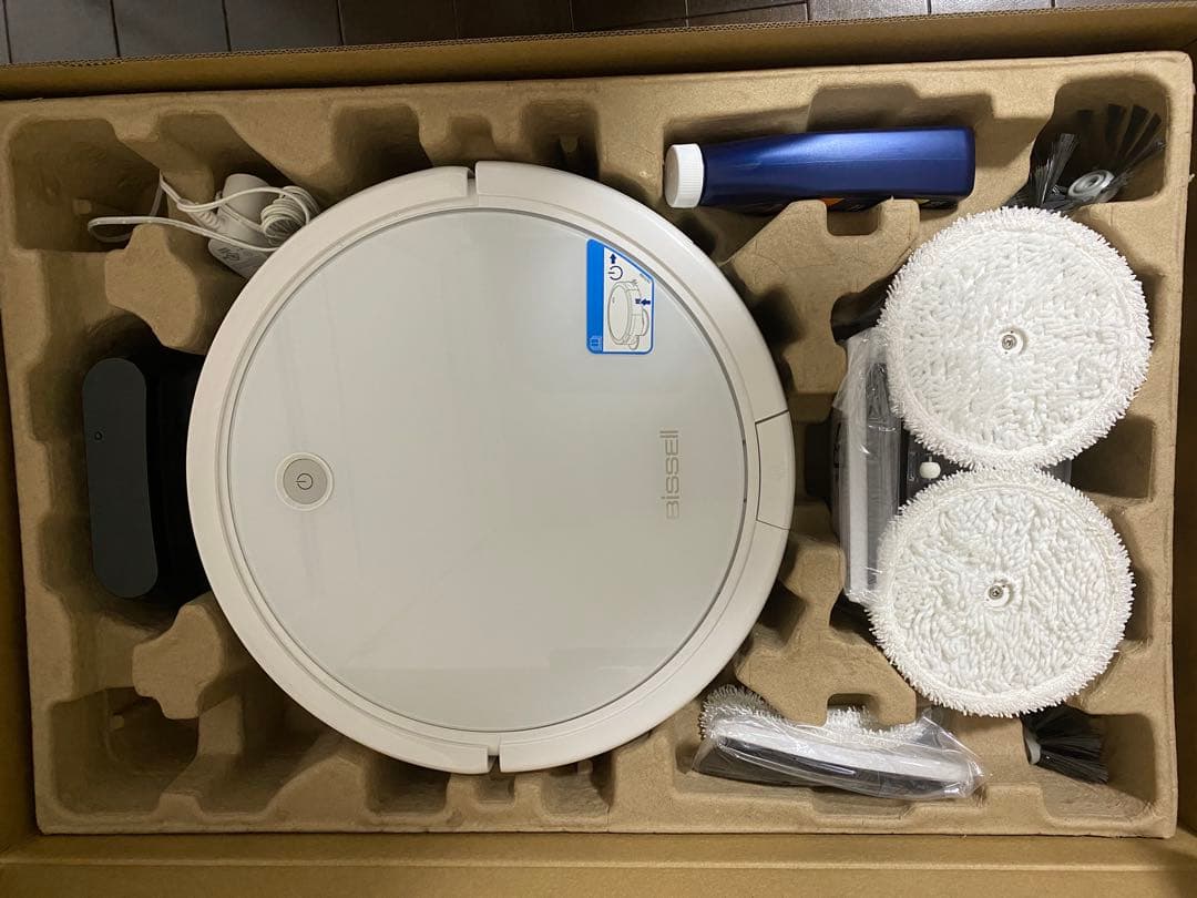 ロボット掃除機 水拭き対応 BISSELL SpinWave 箱・付属品完備