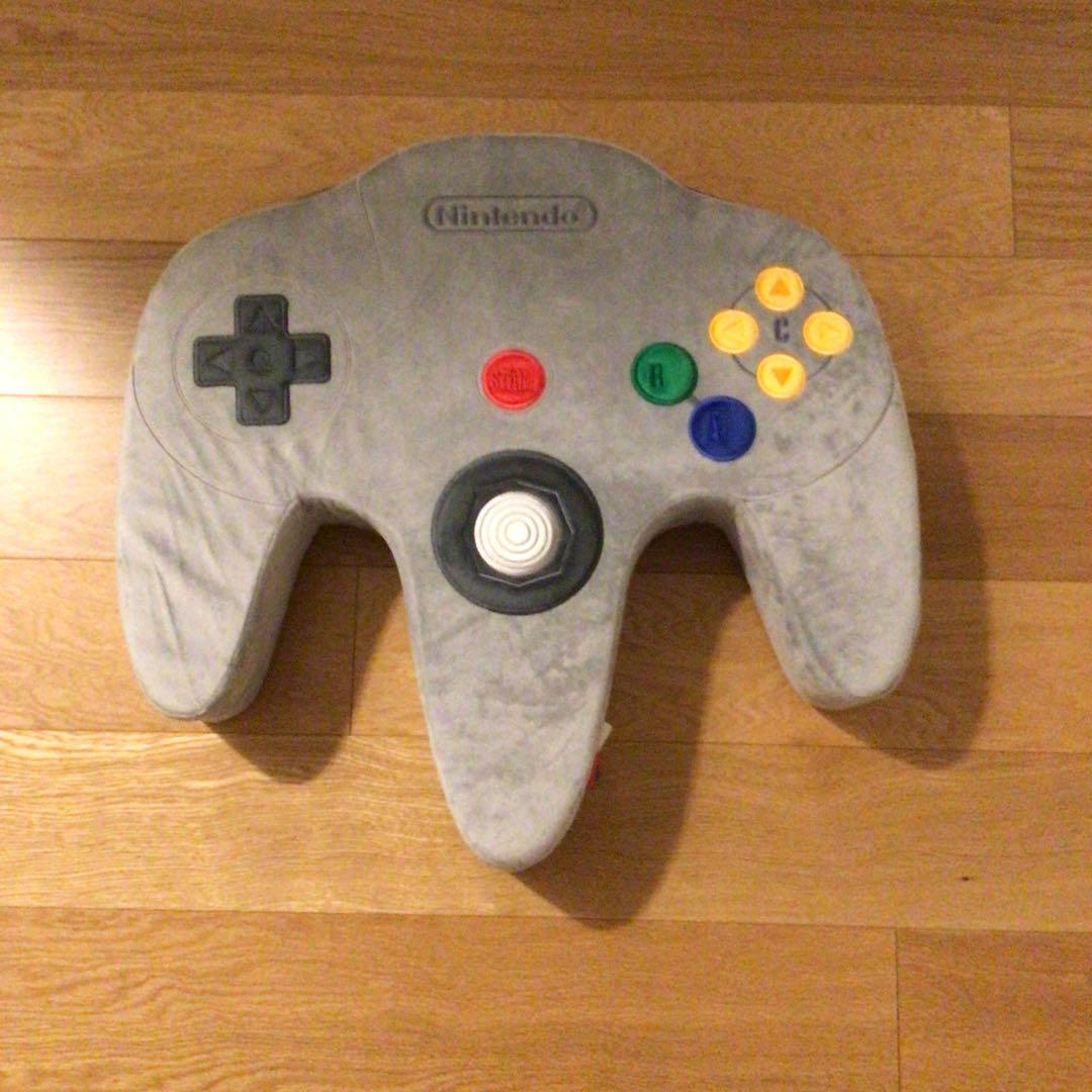 ニンテンドーミュージアム限定クッションコントローラ64新品未使用希少品京都希少品