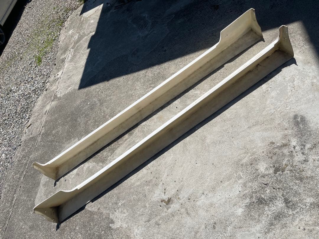 値下げ　未塗装　中古R34スカイライン 4ドア用　ユーラスタイプ　サイドスカート