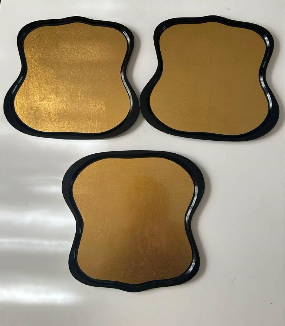 越前漆器　お膳　お盆　5枚組