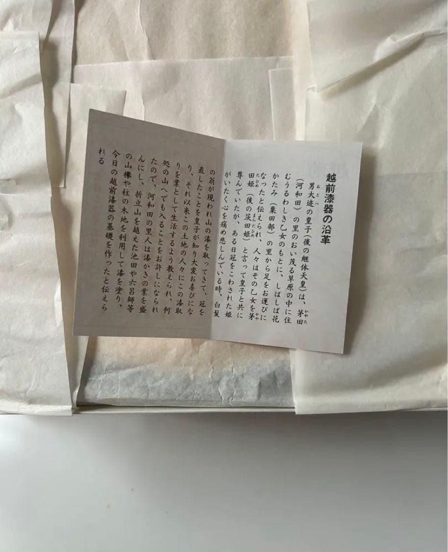 越前漆器　お膳　お盆　5枚組