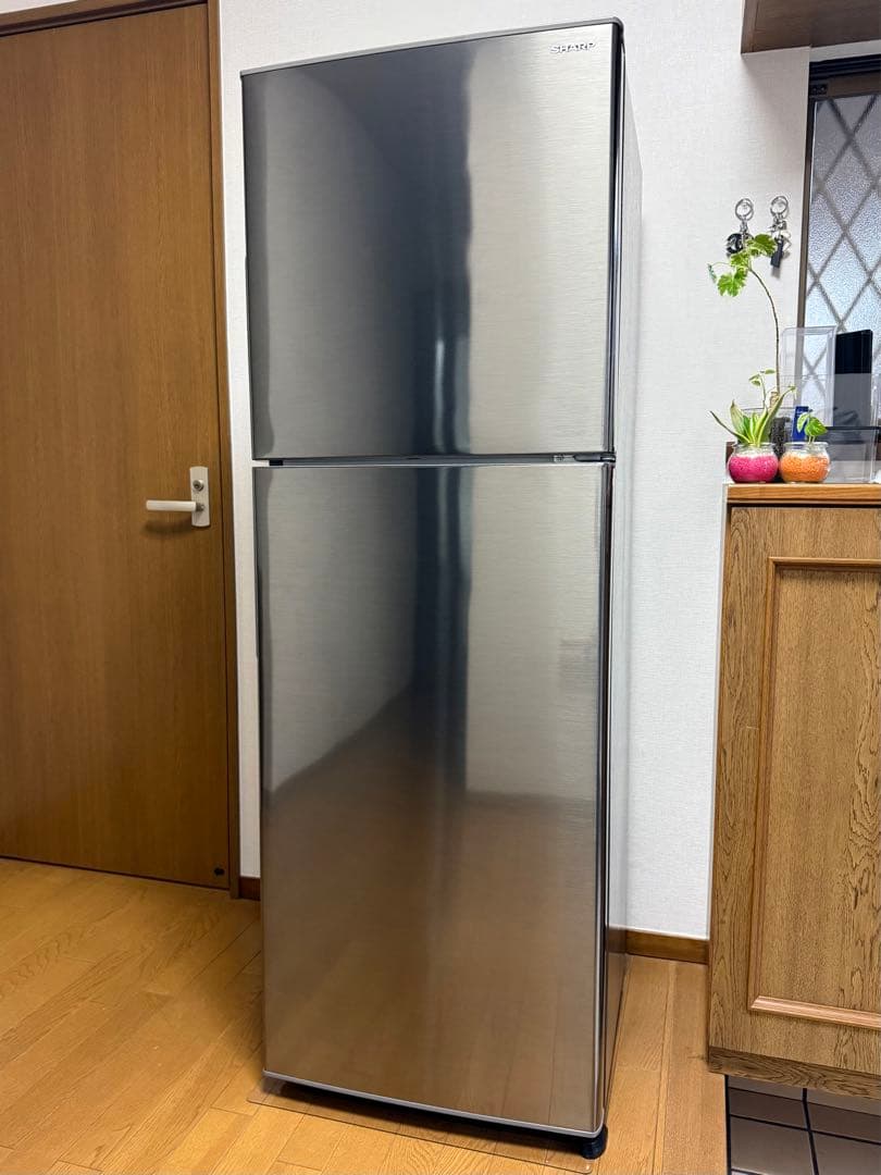 【引取限定】SHARP 冷蔵庫 225L 右開き