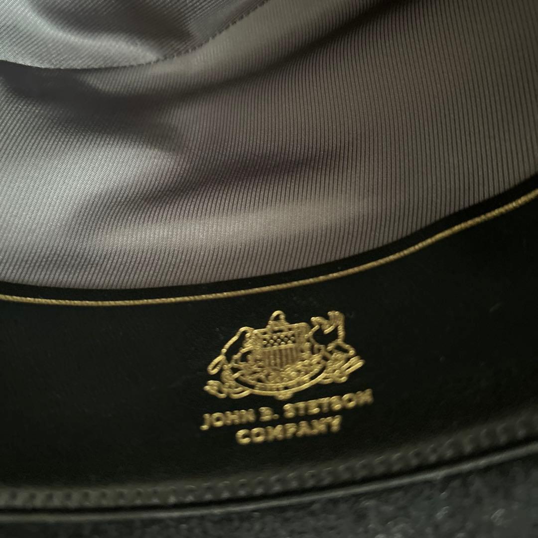 【未使用】JOHN B. STETSON COMPANY フェルトハット 黒