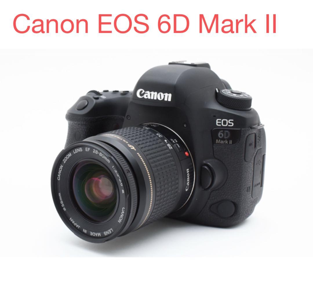 デジタル一眼レフカメラCanon EOS 6D Mark II標準レンズセット
