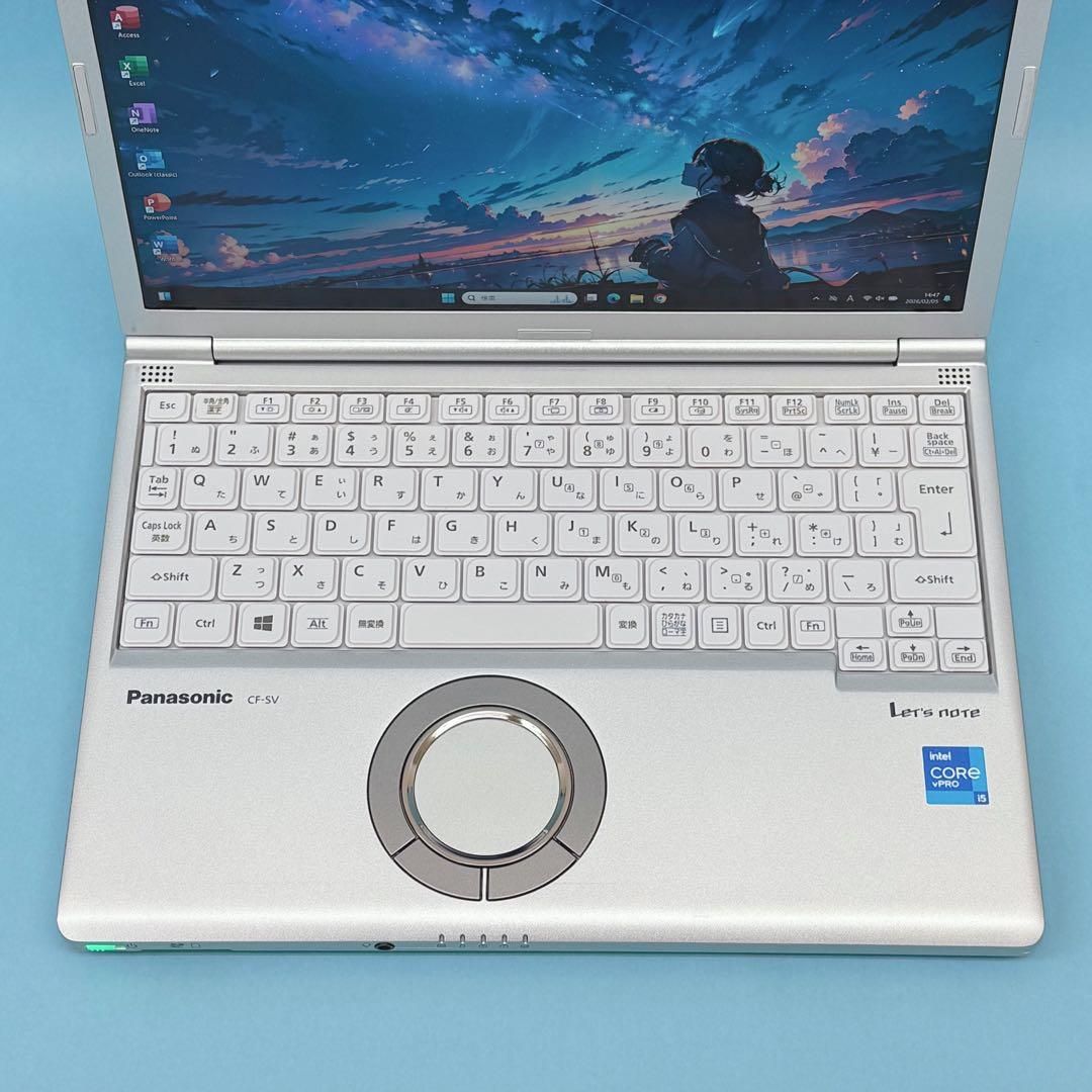 069 準美品 レッツノートCF-SV1 i5 第11世代 8GB office