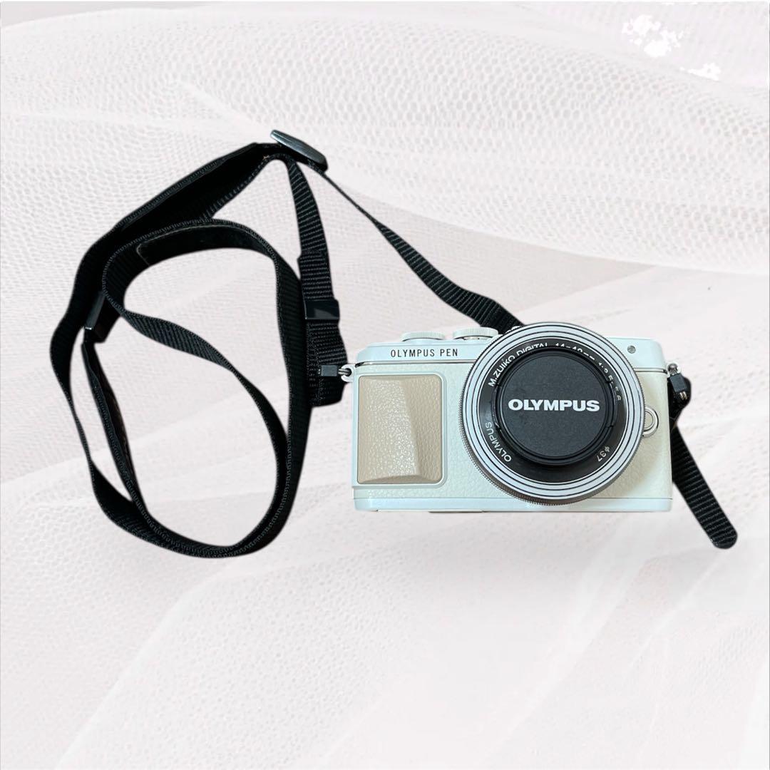 OLYMPUS PEN E-PL7 ボディー ホワイト 14-42mm レンズ付