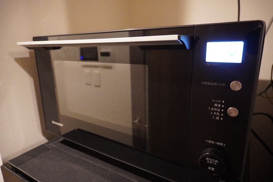 SHARP 電子レンジ　ブラック