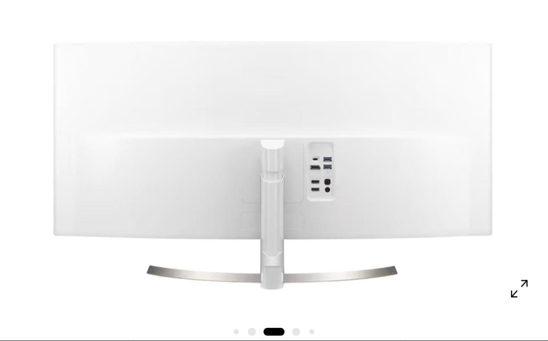 【最終値下‼︎】LG 37.5 曲面ウルトラワイドモニター 38UC99-W